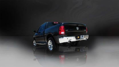 Corsa Performance 09-14 Dodge Ram Quad Cab/Short Bed 1500 4.7L V8 Polished Sport 24425 Photo - Mounted