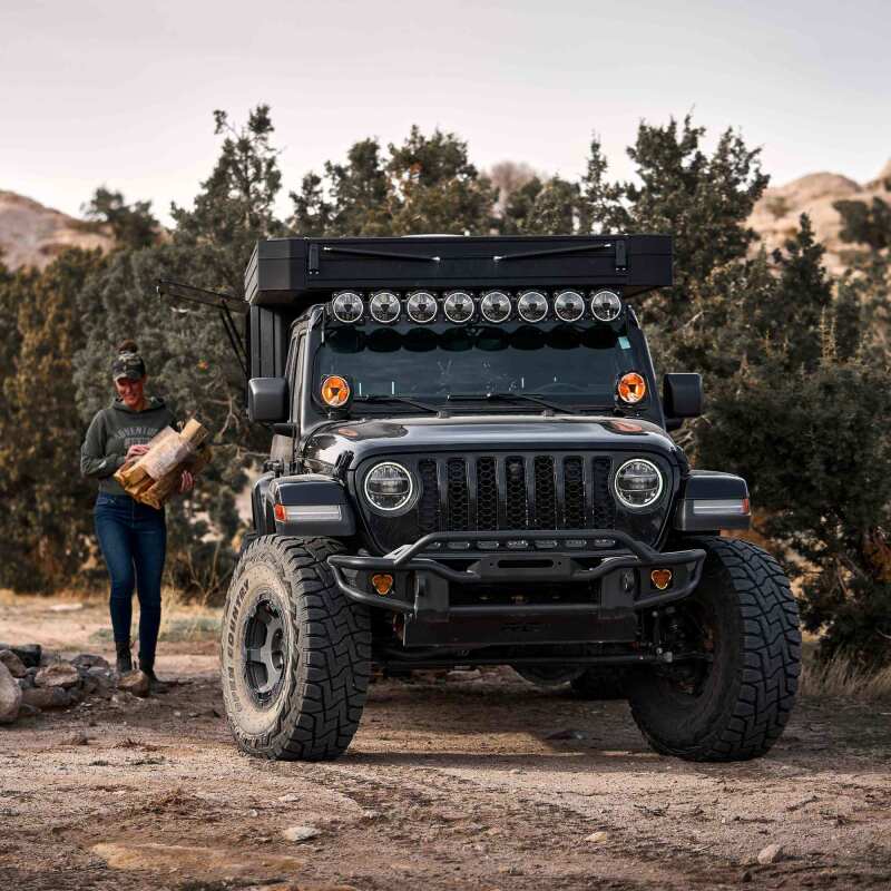 KC HiLiTES Gravity Titan LED 6in. - Single Light (Spot Beam) 91400 91400 Photo - lifestyle view