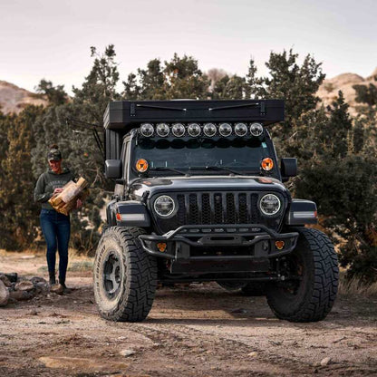 KC HiLiTES Gravity Titan LED 6in. - Single Light (Spot Beam) 91400 91400 Photo - lifestyle view