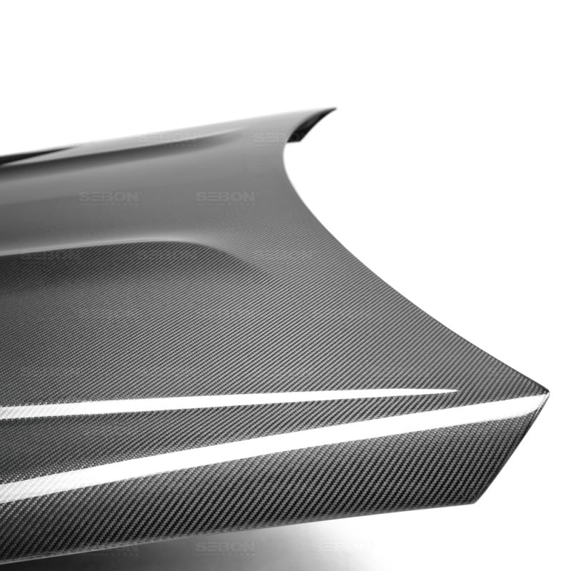 Seibon 12-14 Mercedes C-Class GT Style Carbon Fiber Hood HD1112MBW204-GT HD1112MBW204-GT Photo - Primary