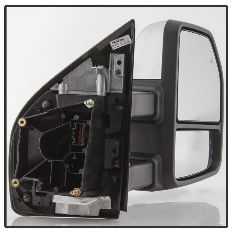 SPYDER xTune 15-17 Ford F-150 Heated LED Telescoping Pwr Mirrors - Clr (Pair) (MIR-FF15015S-G4-PWH-CL-SET) 9943072 9943072 Photo - Unmounted