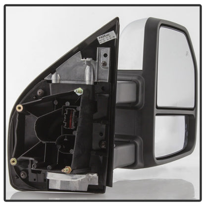SPYDER xTune 15-17 Ford F-150 Heated LED Telescoping Pwr Mirrors - Clr (Pair) (MIR-FF15015S-G4-PWH-CL-SET) 9943072 9943072 Photo - Unmounted