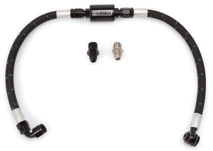 Edelbrock Fuel Hose Assembly Proclassic Finish w/Competition Filter SBC 8103 Photo - Primary