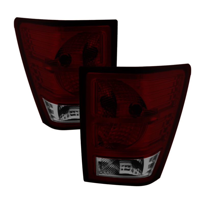 SPYDER Xtune Jeep Grand Cherokee 07-10 OEM Style Tail Lights -Red Smoked ALT-JH-JGC07-OE-RSM 9031281 9031281 Photo - Primary