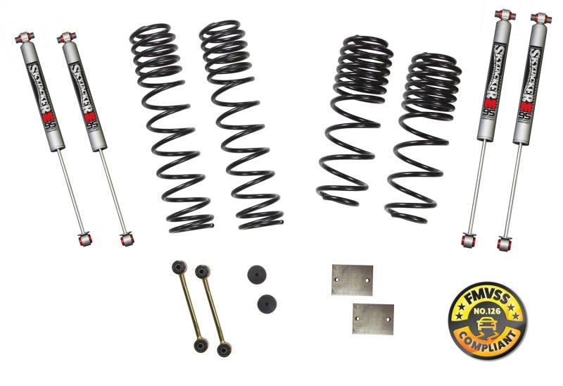 Skyjacker 2018 Jeep Wrangler JL 4 Door 4WD (Non-Rubicon) Long Travel 2 Stage 1in-1.5in Coil System JL15BPMLT JL15BPMLT Photo - Primary