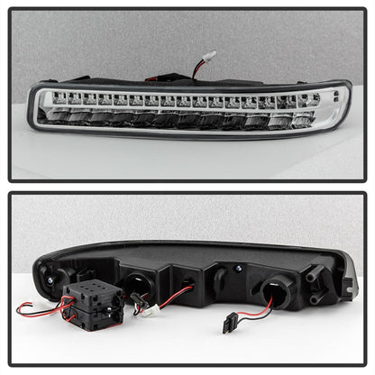 SPYDER xTune 99-06 GMC Sierra (Excl Denali) Full LED Bumper Lights - Chrome (CBL-GSI99-LED-C) 9029318 9029318 Photo - Unmounted