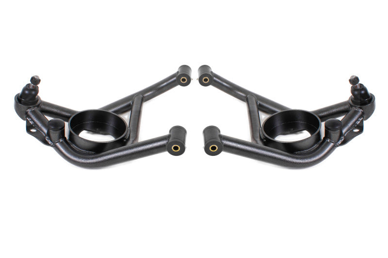 BMR Suspension BMR 70-81 Chevrolet Camaro A-Arms Lower Delrin Bushings Std Ball Joint - Black Hammertone AAL321H AAL321H Photo - Primary