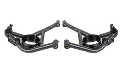 BMR Suspension BMR 70-81 Chevrolet Camaro A-Arms Lower Delrin Bushings Std Ball Joint - Black Hammertone AAL321H AAL321H Photo - Primary