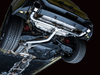 AWE Tuning AWE 2022 VW GTI MK8 Touring Edition Exhaust - Chrome Silver Tips 3015-32658 3015-32658 Photo - Mounted