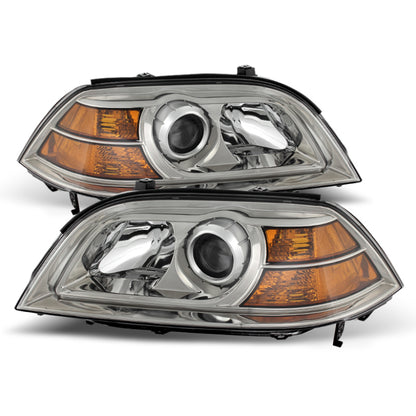 SPYDER Xtune Acura Mdx 2004-2006 Crystal Headlights Chrome HD-JH-AMDX04-AM-C 9026201 9026201 Photo - Primary