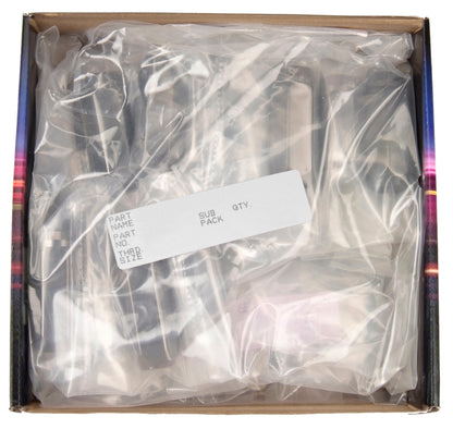 McGard 8 Lug Hex Install Kit w/Locks (Cone Seat Nut) M14X1.5 / 22mm Hex / 1.635in. Length - Black 84827 84827 Photo - in package