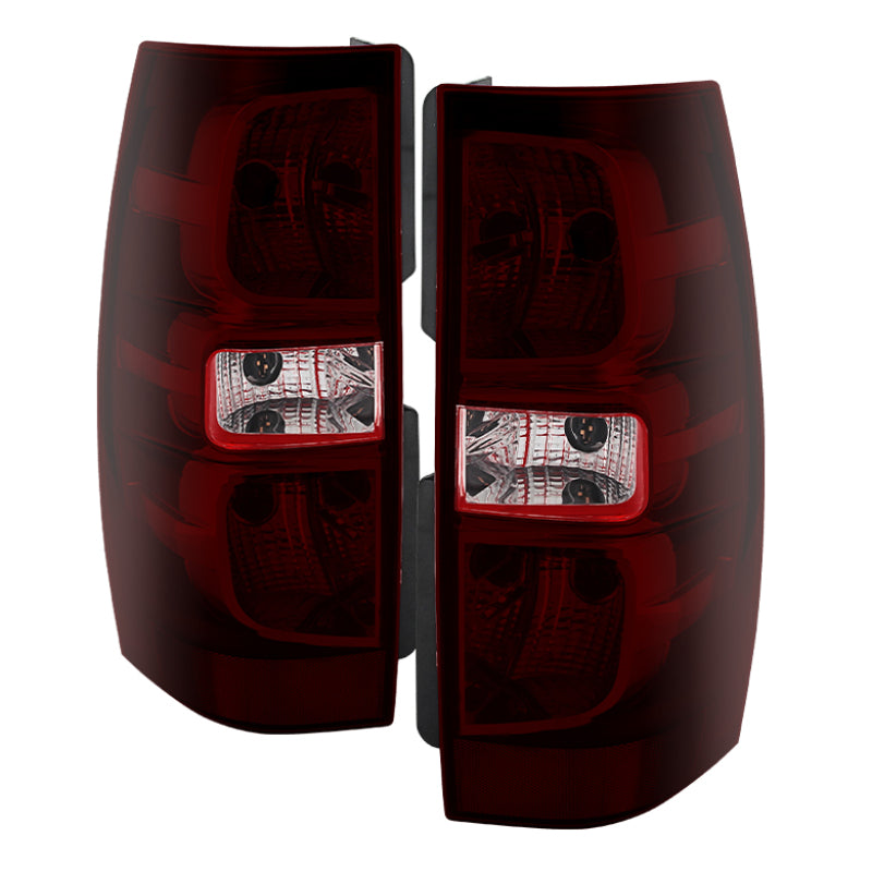 SPYDER Xtune Chevy Suburban 07-13 OEM Style Tail Lights Red Smoked ALT-JH-CSUB07-OE-RSM 9030222 9030222 Photo - Primary
