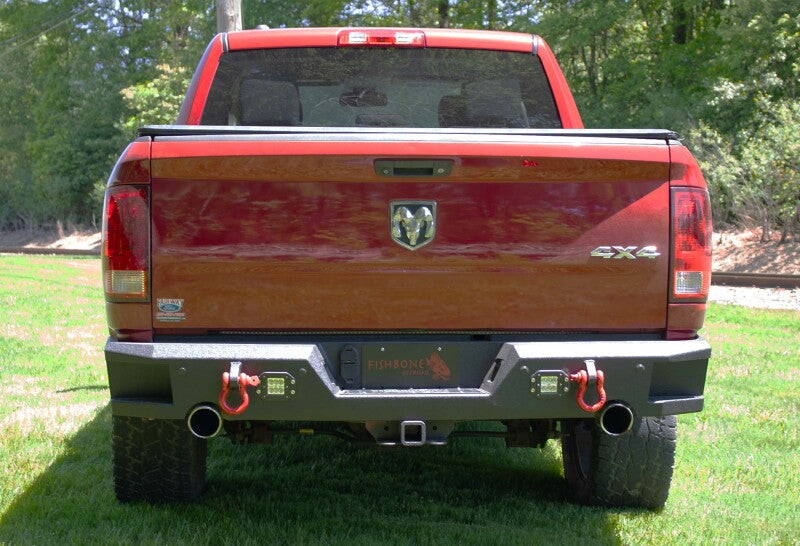 Fishbone Offroad 2009+ Ram 1500 Classic Anglerfish Rear Bumper - Black Texture FB22395 FB22395 Photo - lifestyle view