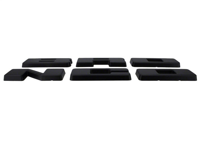 Ford Racing 2021+ Bronco Grille Lettering Overlay Kit - Black M-1447-BLMB M-1447-BLMB Photo - Unmounted