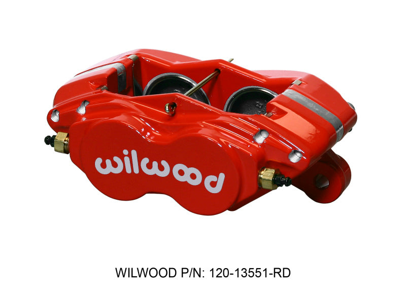 Wilwood Caliper,FDL-M,1.75,1.00 Rotor,Red 120-13551-RD Photo - Primary