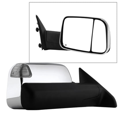 SPYDER Xtune Dodge Ram 1500 09-12 Extendable Heated Adjust Mirror Chrome HoUSing Right MIR-DRAM10-PW-R 9933172 9933172 Photo - Primary