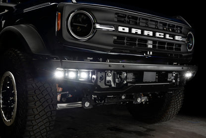 ORACLE Lighting 21-22 Ford Bronco Triple LED Fog Light Kit for Steel Bumper - White 5890-001 5890-001 Photo - lifestyle view