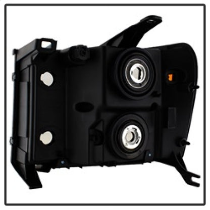 SPYDER Xtune GMC Sierra 07-13 Crystal Headlights Black HD-JH-GSIE07-AM-BK 9034749 9034749 Photo - Unmounted