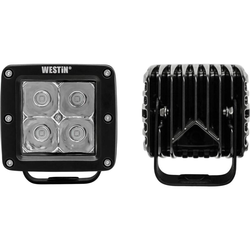 Westin Compact LED -4 5W Cree 3 inch x 3 inch (Set of 2) - Black 09-12200A-PR 09-12200A-PR Photo - Unmounted