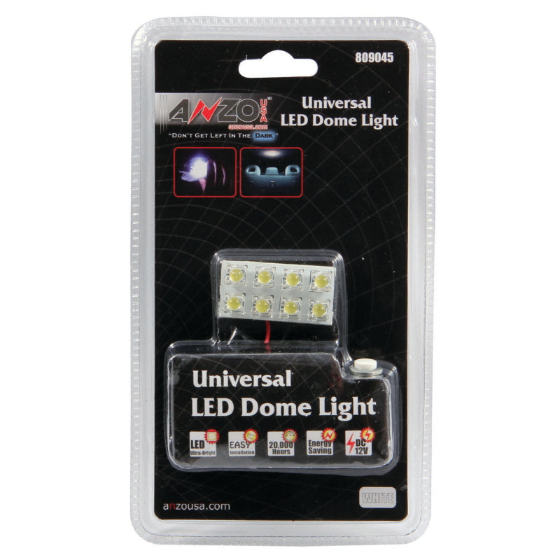 ANZO LED Dome Light Universal LED Dome Light - 8 LED Universal 1.5in x .75in 809045 809045 Photo - Primary