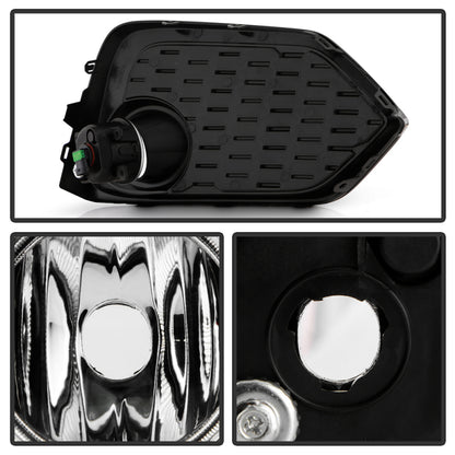 Spyder 16-17 Honda Civic 3DR Hatchback Only OEM Fog Light w/Switch - Clear (FL-HC2017-H-C) 9043321 9043321 User 2