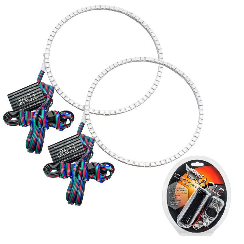 ORACLE Lighting Oracle Jeep Wrangler 07-17 Halo Kit - ColorSHIFT 2665-330 2665-330 Photo - Primary