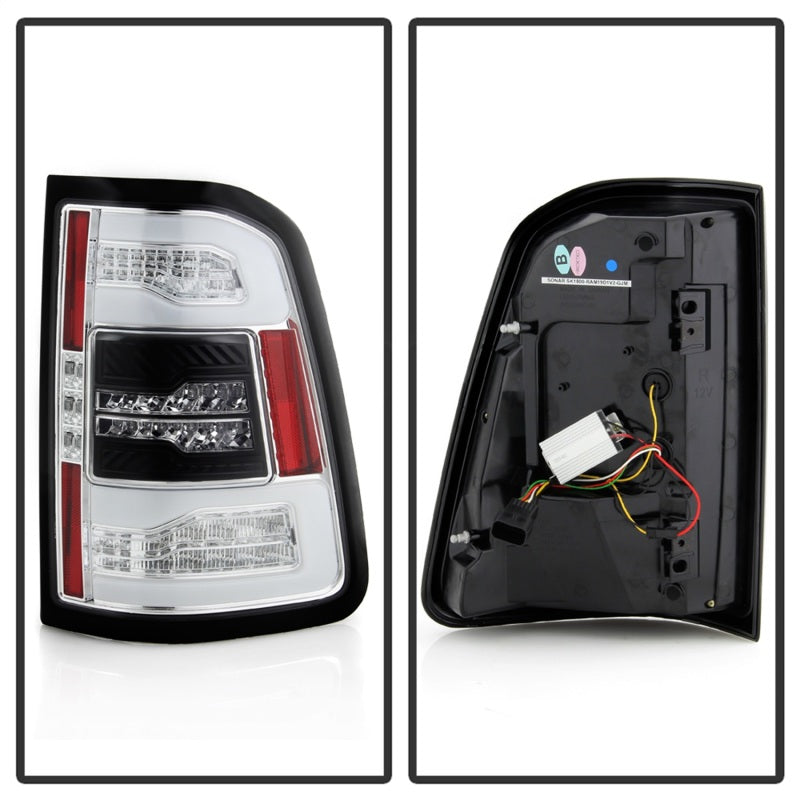 Spyder Dodge Ram 19-20 LED Tail Light Chrome ALT-YD-DR19HAL-SEQ-C 5087300 5087300 Photo - Unmounted
