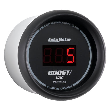 Autometer 2-1/16" Boost/Vacuum, 30 In Hg/30 Psi, Sport-Comp Digital 6359 User 3