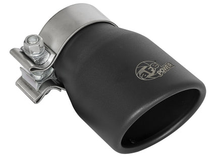 aFe MACH Force-Xp 2-1/2in 409 Stainless Steel Exhaust Tip Black - 2-1/2" I 49T25354-B06 Photo - Primary