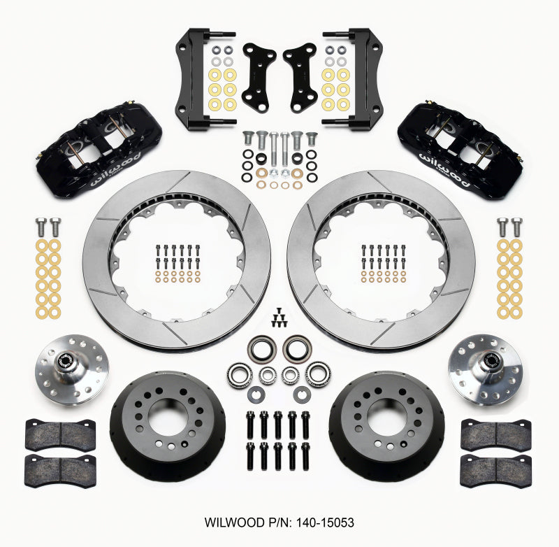 Wilwood Kit,Front,Camaro/Nova,67-72,AERO6,15.00 140-15053 Photo - Primary
