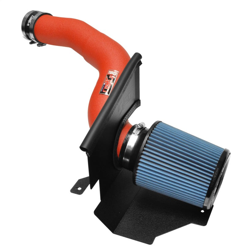 Injen 16-17 Ford Focus RS Wrinkle Red Cold Air Intake SP9003WR Photo - Primary