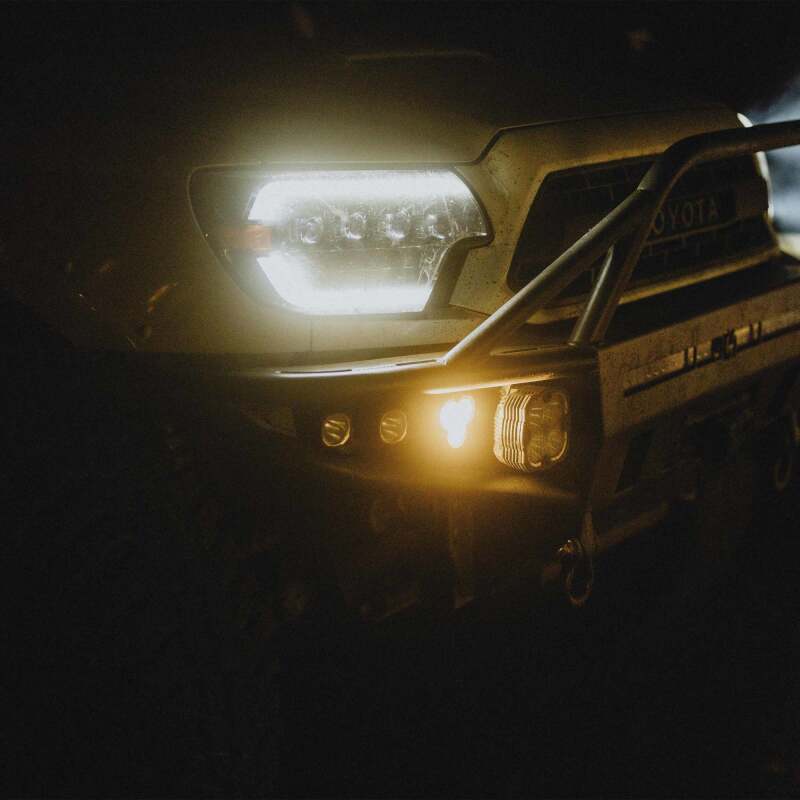 KC HiLiTES FLEX ERA 3 Dual Mode SAE Fog Lights - 2-Light Master Kit for Toyota Aftermarket Bumper 97155 97155 Photo - lifestyle view