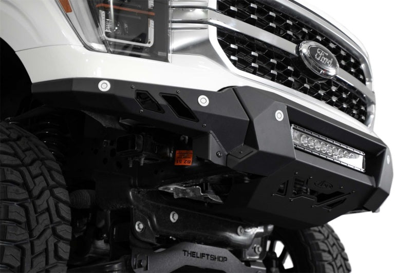 Addictive Desert Designs ADD 2021+ Ford F150 Black Label Front Bumper F190300010103 F190300010103 Photo - Mounted