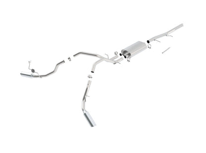 Borla 09-11 Chevrolet Sierra 1500 WT/SLT/SLEi/XFE / Silverado 1500 WT/LT/LTZ/LS SS Catback Exhaust 140341 140341 Photo - Primary