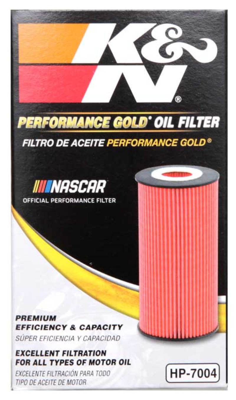 K&N Engineering Oil Filter KNEHP-7004 HP-7004 Photo - in package