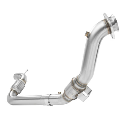 Kooks 2015+ Ford Mustang 2,3L EcoBoost 4 Cylinder 3in SS GREEN Cat Comp Downpipe 11533300 11533300 Photo - Primary