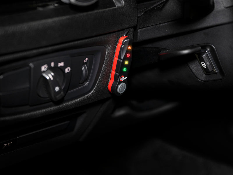 aFe Scorcher Bluetooth Power Module 18-19 BMW M5 (F90) V8-4.4L (tt) S63 77-86325 77-86325 Photo - Mounted