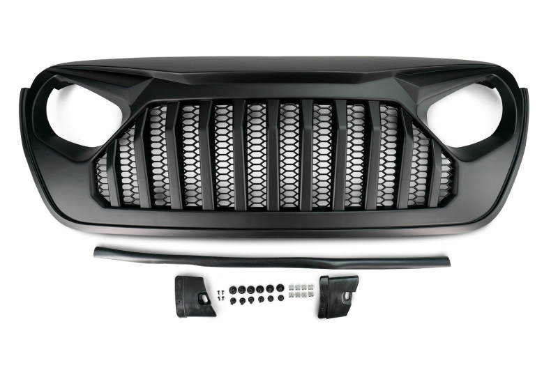 DV8 Offroad 2018+ Jeep JL/ Gladiator Angry Grill GRJL-01 GRJL-01 Photo - Unmounted