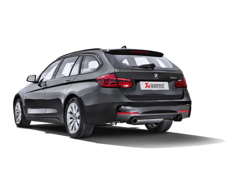 Akrapovic 16-17 BMW 340i (F30 F31) Evolution Line Cat Back (SS) w/ Carbon Tips (Req. Link Pipe) MTP-BM/SS/2H MTP-BM/SS/2H User 4
