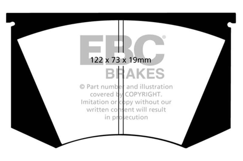 EBC Disc Brake Pad Set DP4223R Photo - Primary