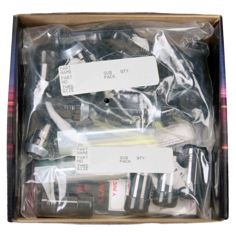 McGard SplineDrive Tuner 6 Lug Install Kit w/Locks & Tool (Cone) M14X1.5 / 1in. Hex - Blk 65610BK 65610BK Photo - in package