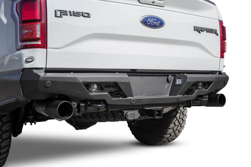 Addictive Desert Designs 17-18 Ford F-150 Raptor Stealth Fighter Rear Bumper R111231280103 Photo - Primary