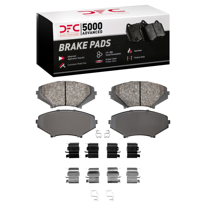 DFC DFC 5000 Advanced Semi Met Brake Pads Brakes, Rotors & Pads Brake Pads - OE main image