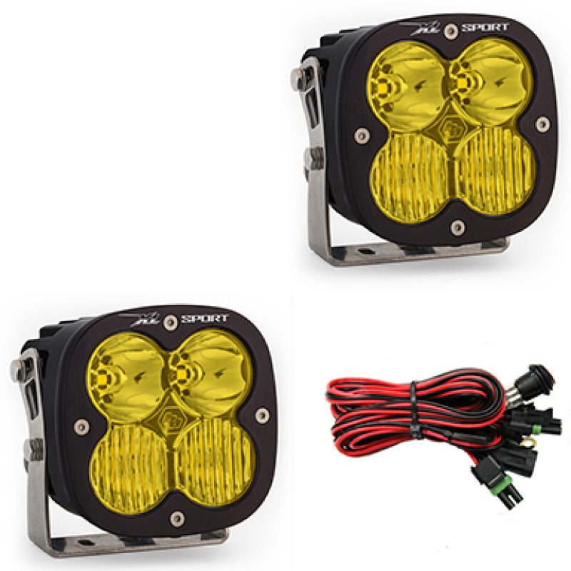 Baja Designs XL Sport Series Driving Combo Pattern Pair LED Light Pods - Amber 567813 567813 Photo - Primary