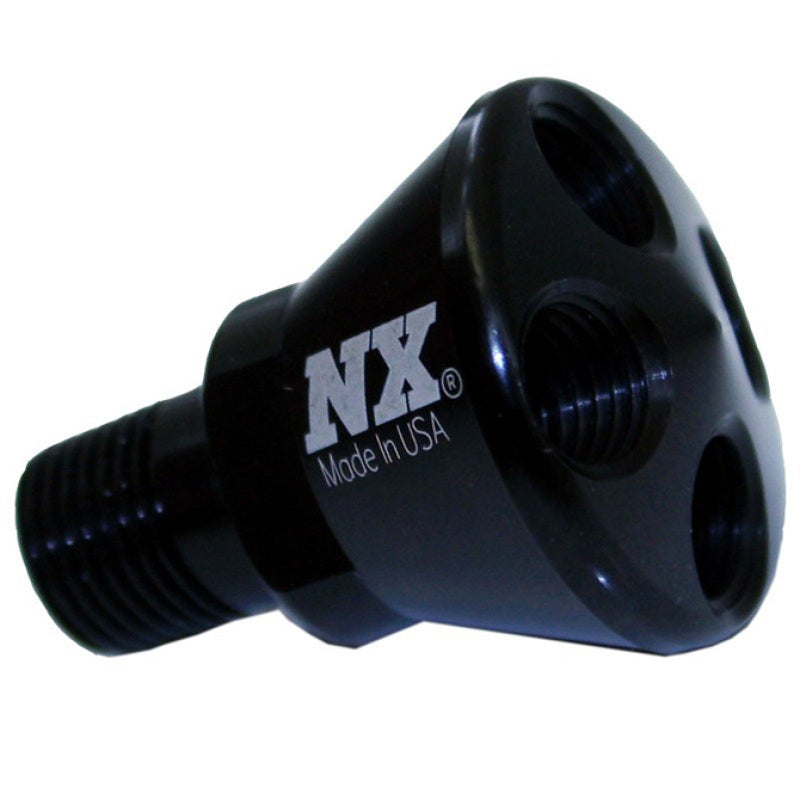 Nitrous Express Micro Showerhead Distribution Block; 4 Port 15010B Photo - Primary
