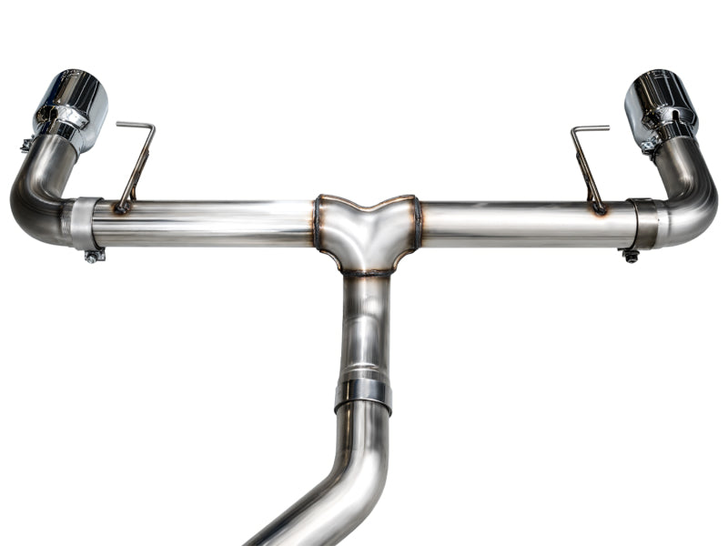 AWE Tuning AWE 19-23 BMW 330i / 21-23 BMW 430i Base G2X Track Edition Axle Back Exhaust - Chrome Silver 3020-32429 3020-32429 Photo - out of package