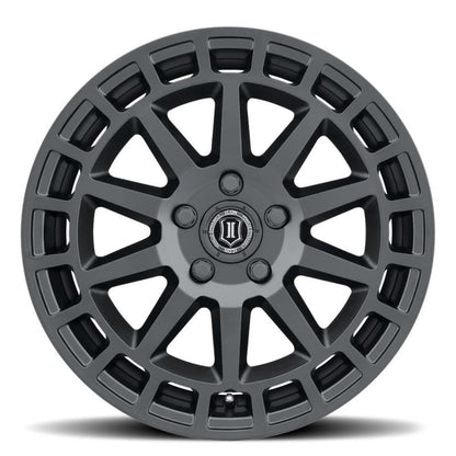 ICON Journey 17x8 5x4.5 38mm Offset 6in BS Satin Black Wheel 7117806560SB 7117806560SB Photo - Close Up