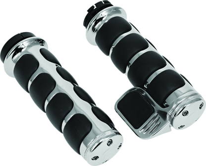 Kuryakyn Prem Iso-Grip W/Boss Chr 6342 6342 Photo - Primary