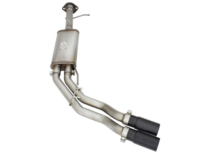 aFe Cat Back Exhaust Black - Ford F-150 10-14 49-43071-B Photo - Unmounted