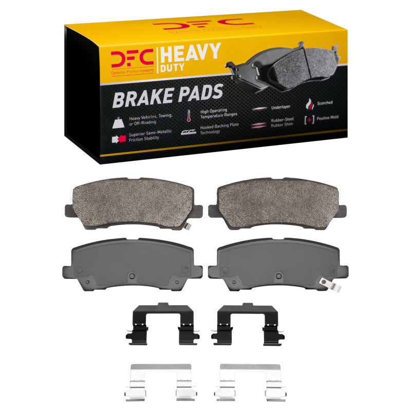 DFC DFC Semi Met Heavy Duty Pads Brakes, Rotors & Pads Brake Pads - OE main image